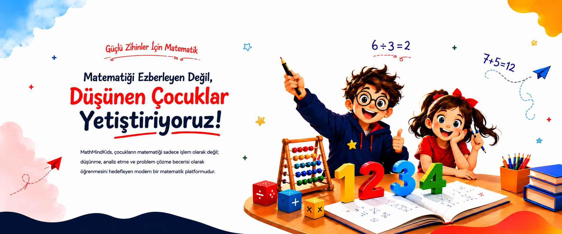 MathMindKids Header